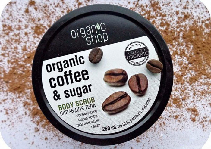 Tẩy Da Chết Toàn Thân Organic Coffee And Sugar Body Scrub Nga Tẩy Tế Bào Chết-1