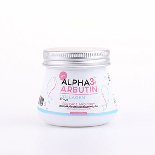 Tẩy Tế Bào Chết Mặt Và Body Alpha Arbutin Scrub 3 Plus Thái Lan Chính Hãng