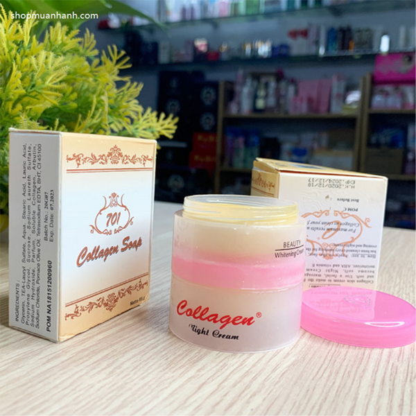 Bộ Siêu Trị Nám Tàn Nhang Collagen Plus Vit E Indonesia-1