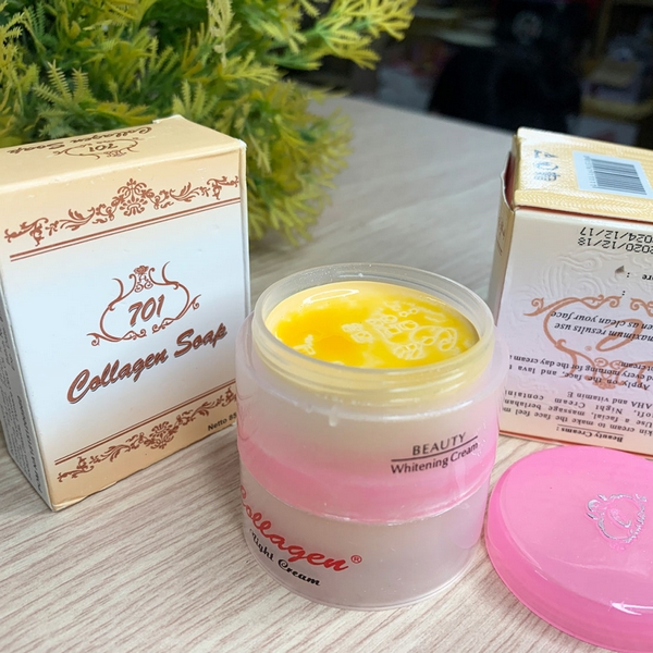 Bộ Siêu Trị Nám Tàn Nhang Collagen Plus Vit E Indonesia-6