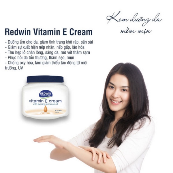 Kem Dưỡng Ẩm Redwin Vitamin E Cream-4
