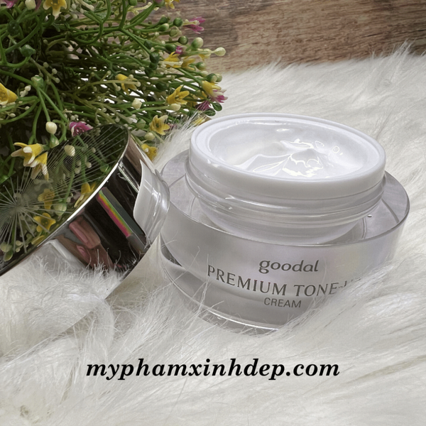 Kem Dưỡng Trắng Da Cao Cấp Ốc Sên Goodal Premium Snail Tone Up Cream Hàn Quốc-8
