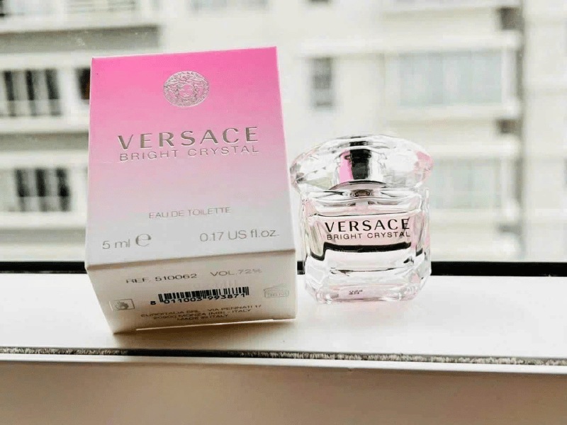 Nước Hoa Mini thơm For Women Versace Bright Crystal 5ml-1