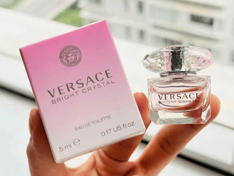 Nước Hoa Mini thơm For Women Versace Bright Crystal 5ml-2