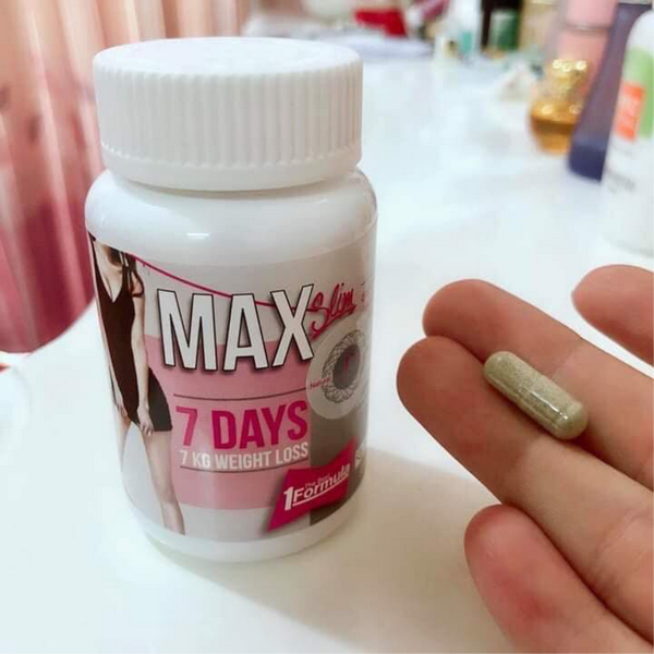 Thuốc Giảm Cân Max Slim 7 Days Thái Lan Chính Hãng-1