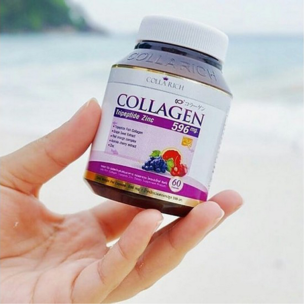 Viên Uống Trắng Da Collagen Colla Rich Tripeptide Zinc Thái Lan-3